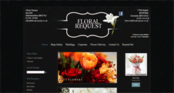 Desktop Screenshot of floralrequest.co.uk